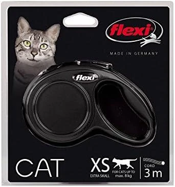 Šunų Pavadėlis - Flexi New Classic Cat XS 3 m Geltona