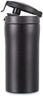 Lifeventure Flip-Top termo puodelis - Juoda