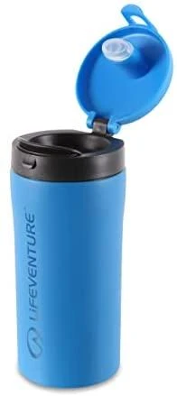 Lifeventure Flip-Top termo puodelis - Mėlyna