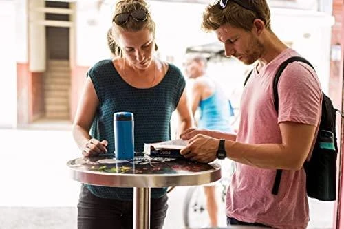 Lifeventure Flip-Top termo puodelis - Mėlyna
