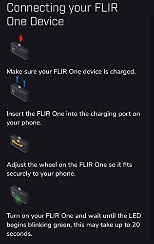 FLIR ONE PRO iOS - termo kamera iOS telefonams