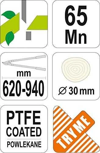 FLO NOŻYCE DO GAŁĘZI teleskopinės 620 - 940mm 99115