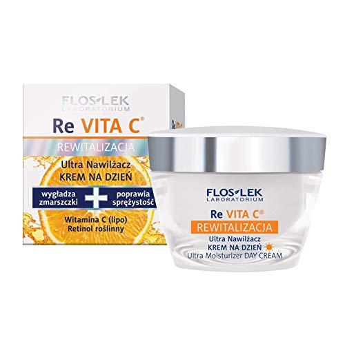 FLOSLEK Ulitra C Ultra kremas drėkiklis dienai 45 + 50 ml