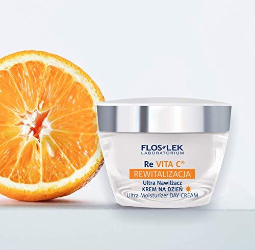 FLOSLEK Ulitra C Ultra kremas drėkiklis dienai 45 + 50 ml