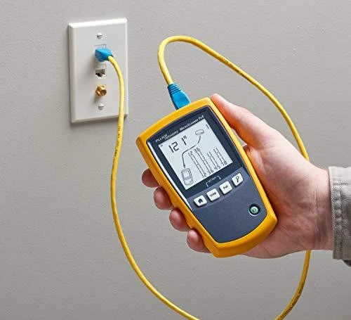 „Fluke networks“ FLUKE FL-MS-POE-KIT „MicroScanner PoE“ kabelių patikros testeris su papildomu kabeliu