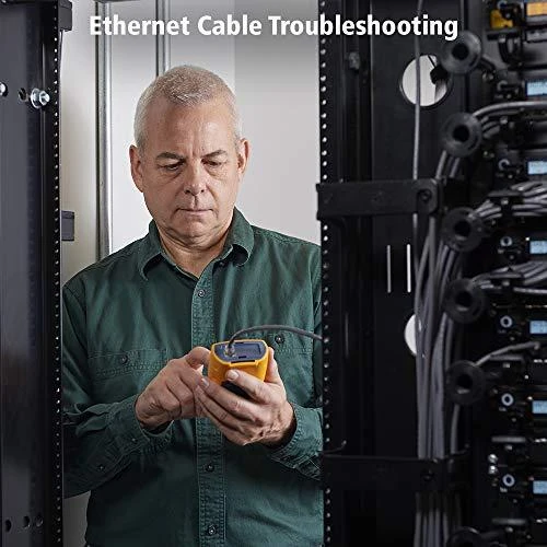 „Fluke networks“ FLUKE FL-MS-POE-KIT „MicroScanner PoE“ kabelių patikros testeris su papildomu kabeliu