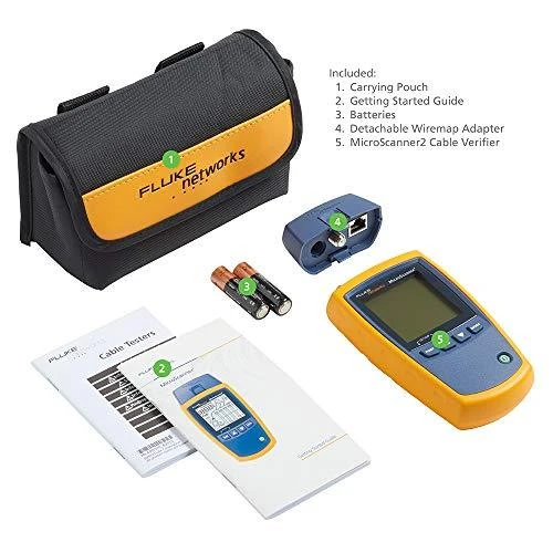 „Fluke networks MicroScanner2 Pro“ kabelių testeris (FL-MS2-100)