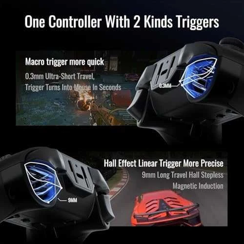 „Flydigi VADER 4 PRO“ universalus „Bluetooth“ žaidimų valdiklis