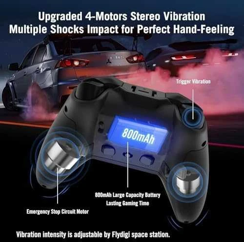 „Flydigi VADER 4 PRO“ universalus „Bluetooth“ žaidimų valdiklis