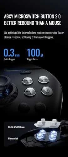 „Flydigi VADER 4 PRO“ universalus „Bluetooth“ žaidimų valdiklis