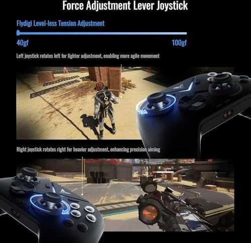 „Flydigi VADER 4 PRO“ universalus „Bluetooth“ žaidimų valdiklis