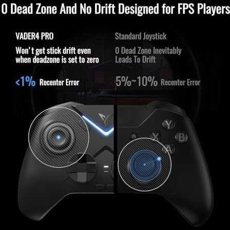 „Flydigi VADER 4 PRO“ universalus „Bluetooth“ žaidimų valdiklis