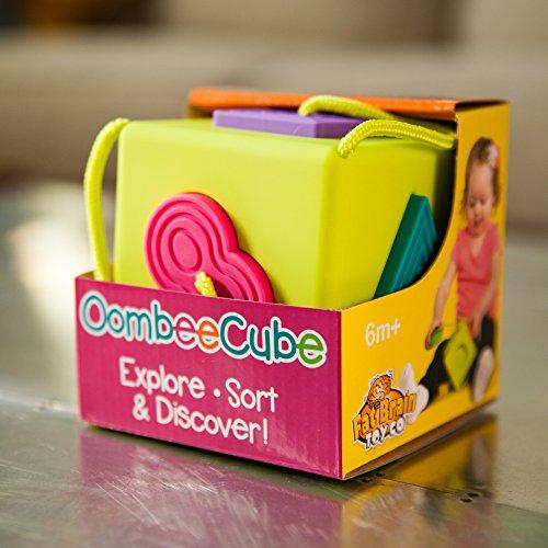 Fat Brain Toys FAT BRAINS atradimų kubas Oombee, FA120-1