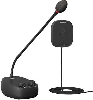 Ausinės Fonestar INTERFON-V – dvipusis komunikatorius su mikrofonu ir grįžtamojo ryšio pašalinimu