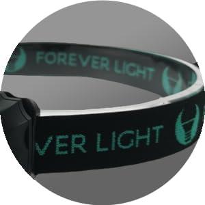 LED galvos šviestuvas Senso XP-E 3W + COB 3W su jutikliu 270lm 1200mAh Li-Pol Forever Light