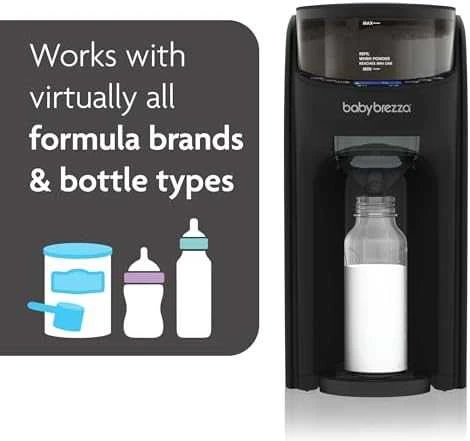 Pieno mišinio ruošimo aparatas Baby Brezza Formula Pro Advanced, Juodos spalvos