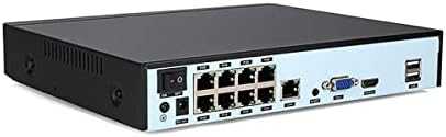 Foscam FN9108HE tinklo vaizdo įrašymo įrenginys, juodas, 8 kanalų, 5MP, PoE, HDMI+VGA