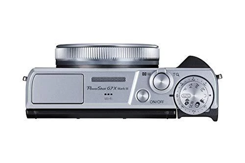 Canon PowerShot G7 X Mark III Kompaktiškas fotoaparatas 20,1 MP CMOS 5472 x 3648 pikseliai Juoda, Sidabras