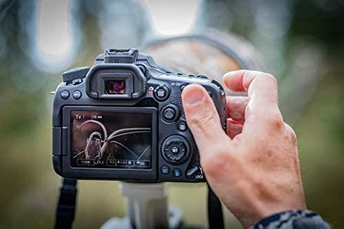 Canon EOS 90D + EF-S 18-135mm f/3.5-5.6 IS USM SLR fotoaparato komplektas 32,5 MP CMOS 6960 x 4640 pikseliai Juoda
