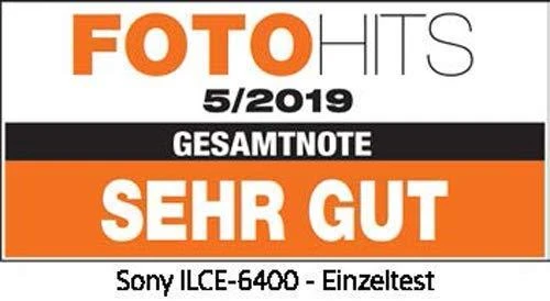 Sony α 6400 + SEL18135 MILC 24,2 MP CMOS 6000 x 4000 pikseliai Juoda