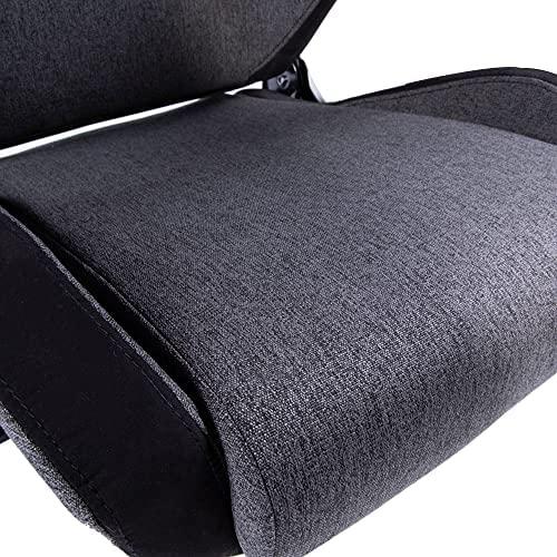 Žaidimų kėdė Fourze Cloud Fabric Gaming Chair, Tamsiai pilka