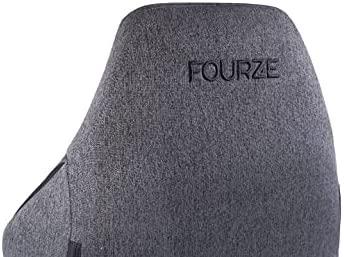 Žaidimų kėdė Fourze Cloud Fabric Gaming Chair, Tamsiai pilka