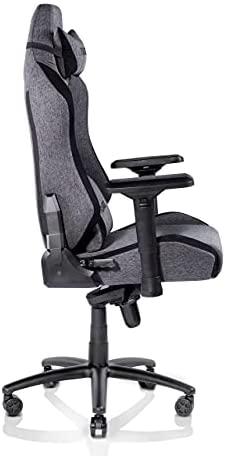 Žaidimų kėdė Fourze Cloud Fabric Gaming Chair, Tamsiai pilka