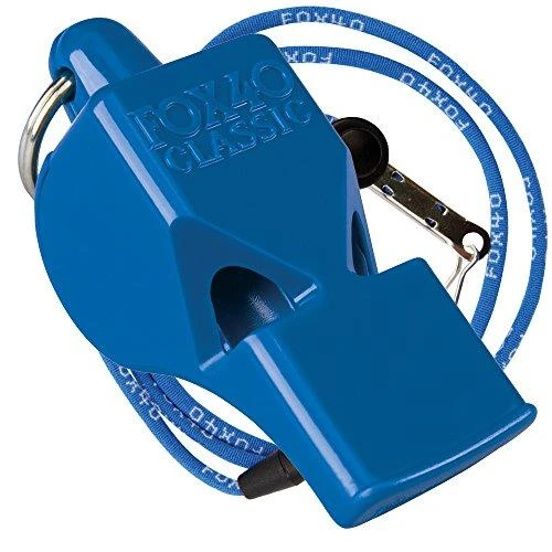 Fox40 Švilpukas Fox 40 Classic Safety mėlyna + virvutė 9903-0508