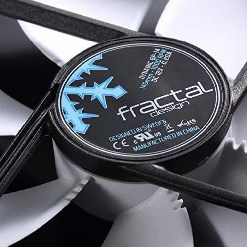 Fractal Design FD-FAN-DYN-GP14-WT - Kompiuterio dėklas - Fan - 14 cm - 1000 RPM - 18.9 dB - 68.4 cfm