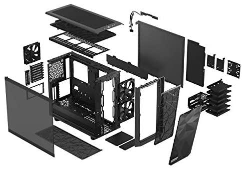 Fractal Design | Meshify 2 Light Tempered Glass | Side window | ATX | Gray