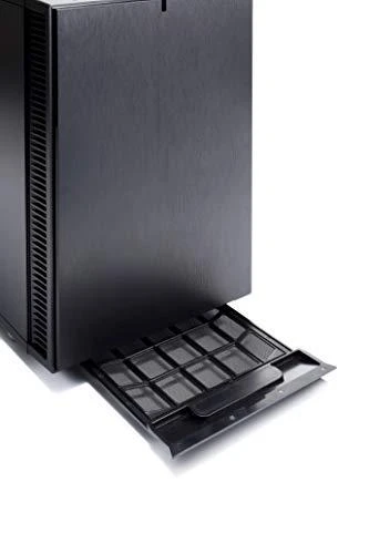 Fractal Design Define Nano S - Langas Šoninis langas, Juodas, ITX, Maitinimo blokas įtrauktas Nr