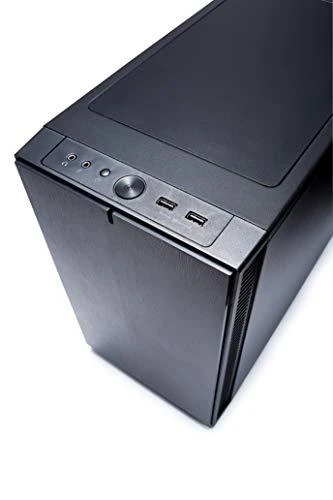 Fractal Design Define Nano S - Langas Šoninis langas, Juodas, ITX, Maitinimo blokas įtrauktas Nr