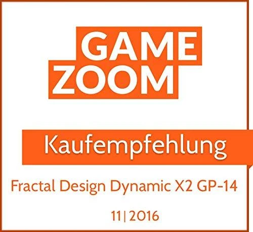 Fractal Design | Dynamic X2 GP-14 | Juodas | Korpuso ventiliatorius