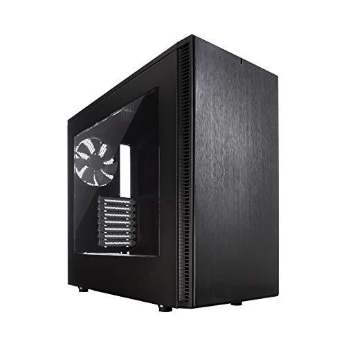 Fractal Design Define Nano S - Langas Šoninis langas, Juodas, ITX, Maitinimo blokas įtrauktas Nr