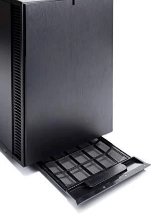 Fractal Design Define Nano S - Langas Šoninis langas, Juodas, ITX, Maitinimo blokas įtrauktas Nr