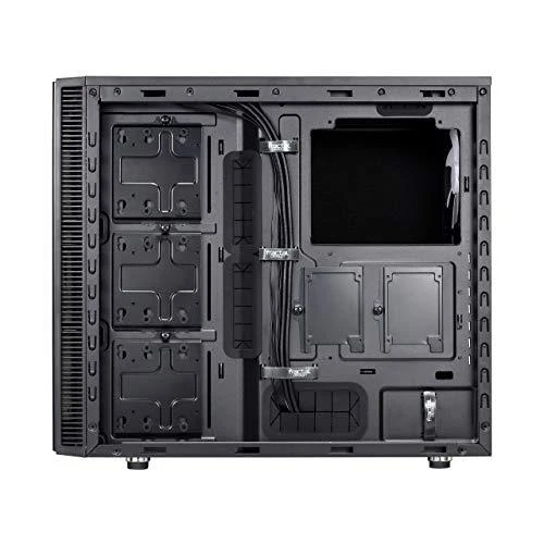 Fractal Design Define Nano S - Langas Šoninis langas, Juodas, ITX, Maitinimo blokas įtrauktas Nr