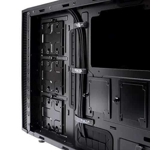 Fractal Design Define Nano S - Langas Šoninis langas, Juodas, ITX, Maitinimo blokas įtrauktas Nr