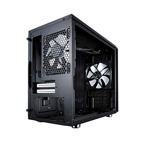 Fractal Design Define Nano S - Langas Šoninis langas, Juodas, ITX, Maitinimo blokas įtrauktas Nr