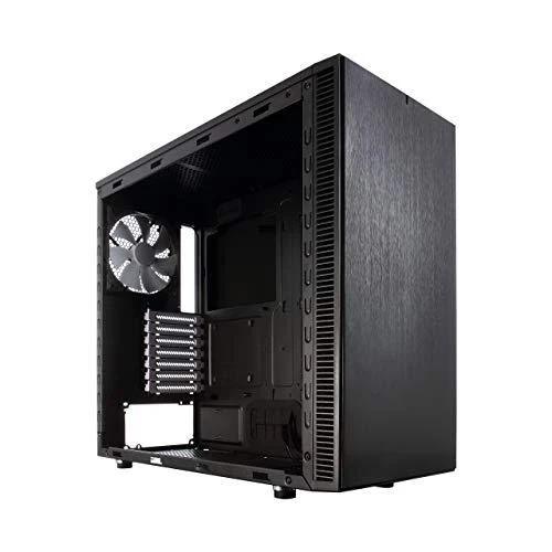 Fractal Design Define Nano S - Langas Šoninis langas, Juodas, ITX, Maitinimo blokas įtrauktas Nr