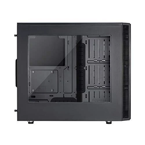 Fractal Design Define Nano S - Langas Šoninis langas, Juodas, ITX, Maitinimo blokas įtrauktas Nr