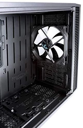 Fractal Design Define Nano S - Langas Šoninis langas, Juodas, ITX, Maitinimo blokas įtrauktas Nr