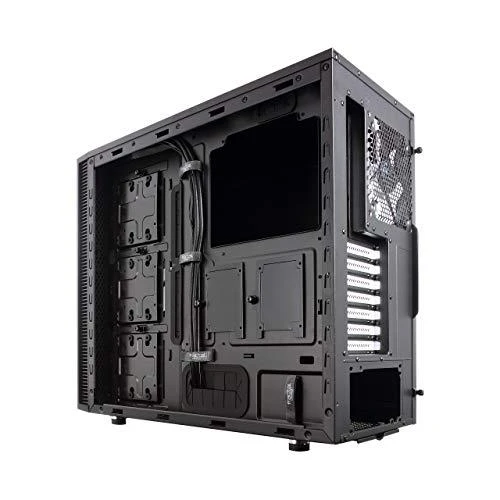 Fractal Design Define Nano S - Langas Šoninis langas, Juodas, ITX, Maitinimo blokas įtrauktas Nr
