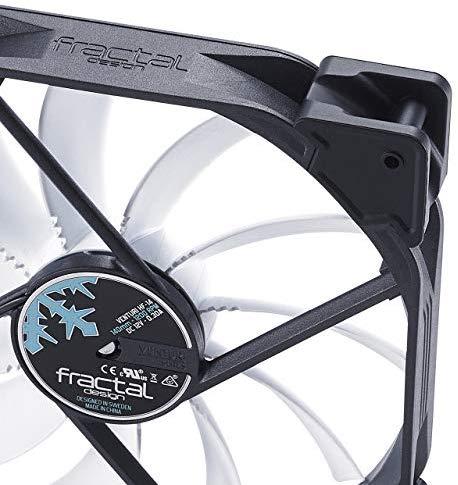 Fractal Design Venturi HF-14 Kompiuterio korpusui Ventiliatorius 14 cm Juoda, Pilka, Balta