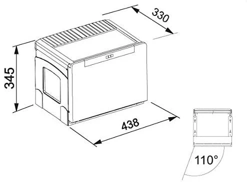 Šiukšliadėžė FRANKE, Cube 50, automatinis atidarymas, 14 l + 2x8 l