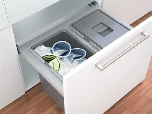 Šiukšliadėžė FRANKE, Sorter Garbo, 60-2, 18l.+18l.