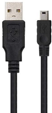Freaks Nanocable 10.01.0403 USB kabelis 3 m 2.0 USB A Mini-USB B Juoda