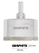 Wiertło Deimantinis karūninis grąžtas Graphite, 65mm, 57H296