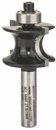 Bosch Surenkama freza R=6,0mm, l=19mm,kotas 8mm