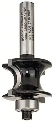 Bosch Surenkama freza R=6,0mm, l=19mm,kotas 8mm