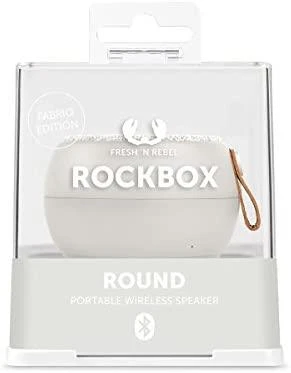 Fresh'n Rebel kolonėlė Rockbox Round Fabriq Edition indigo spalvos